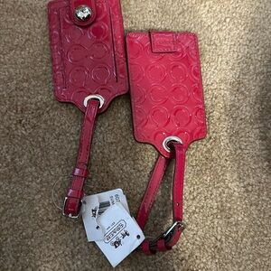 Coach Luggage Tags